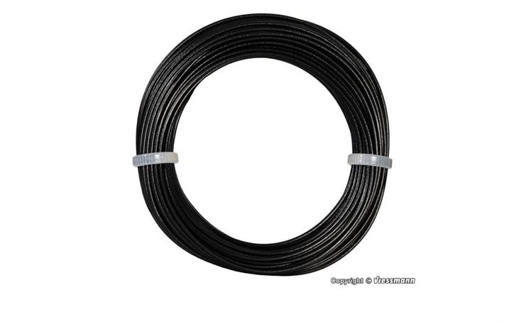 Viessmann 06860 10 m Kabelring 0,14 mm², schwarz