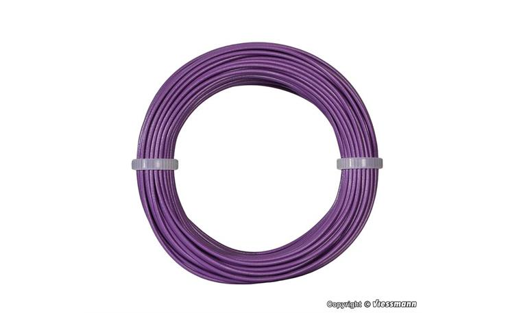 Viessmann 06867 10 m Kabelring 0,14 mm², lila