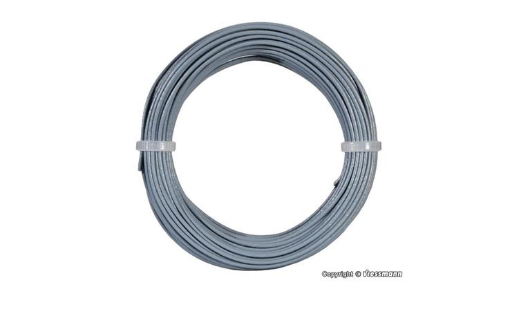 Viessmann 06868 10 m Kabelring 0,14 mm², grau