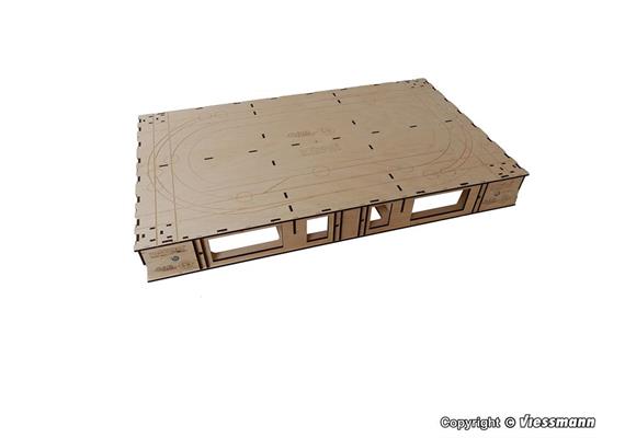 Viessmann 08460 CarMotion Grundmodul L 90 x B 54 x H 10 cm