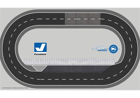 Viessmann 08461 Fahrbahn für CarMotion Grundmodul, Art. 8460