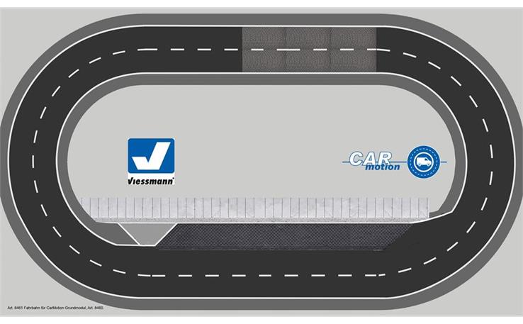 Viessmann 08461 Fahrbahn für CarMotion Grundmodul, Art. 8460