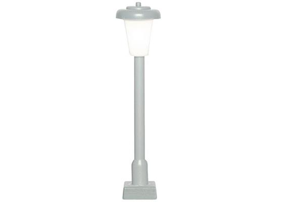 Viessmann 60801 H0 Straßenleuchte modern Kontaktsstecksockel, LED weiss