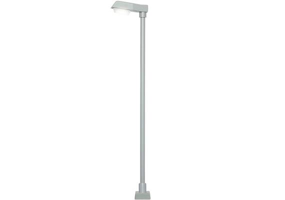 Viessmann 60921 H0 Stassenleuchte modern mit Kontaktstecksockel, LED weiss