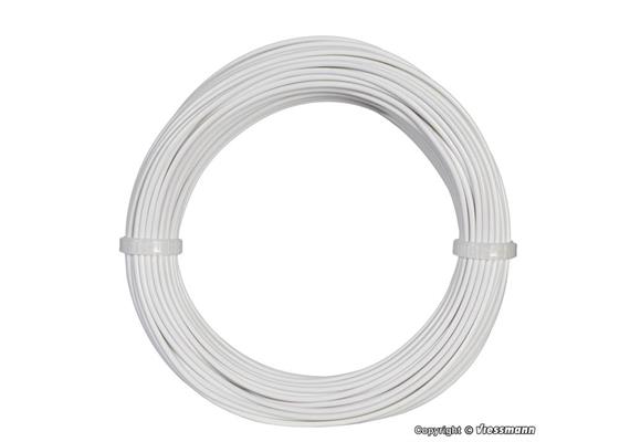 Viessmann 6862 Kabelring 0,14 mm², weiß, 10 m