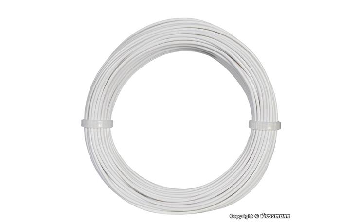 Viessmann 6862 Kabelring 0,14 mm², weiß, 10 m