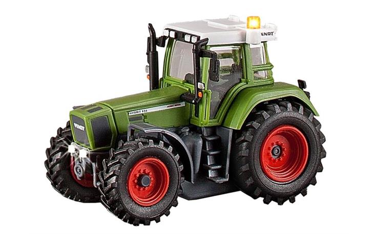 Viessmann V 01166 Traktor FENDT mit Beleuchtung und gelbem Blinklicht, H0
