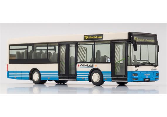 VK 09131 MAN/Göppel Midibus 223 "WIL MOBIL Linie 704" 1/87