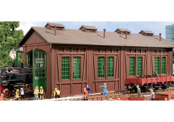 Vollmer 45763 Lokschuppen mit Fachwerk