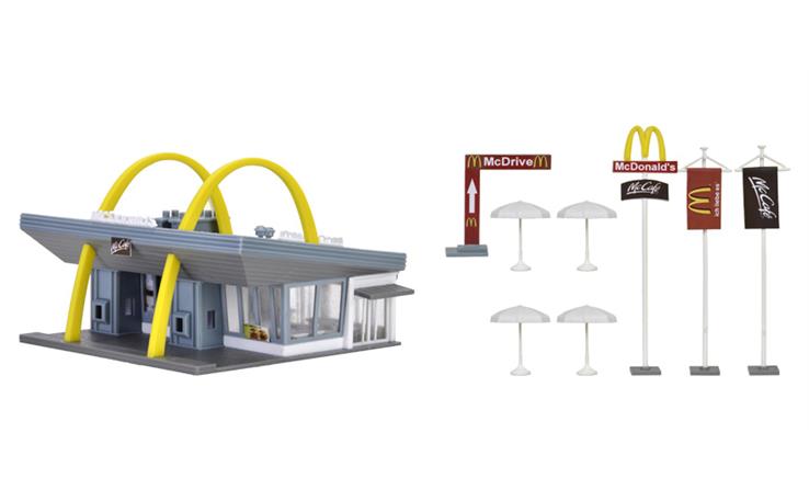 Vollmer 47765 McDonald´s Schnellrestaurant mit McDrive, N