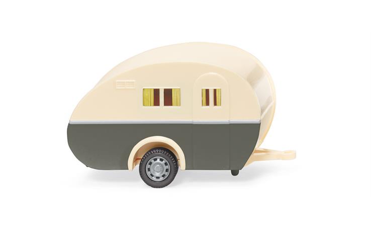 Wiking 05401 Wohnwagen - "Das Ei" von Sportberger als Ferien-Zuhause