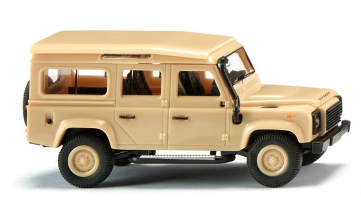 Wiking 10204 Land Rover Defender 110 - beige H0