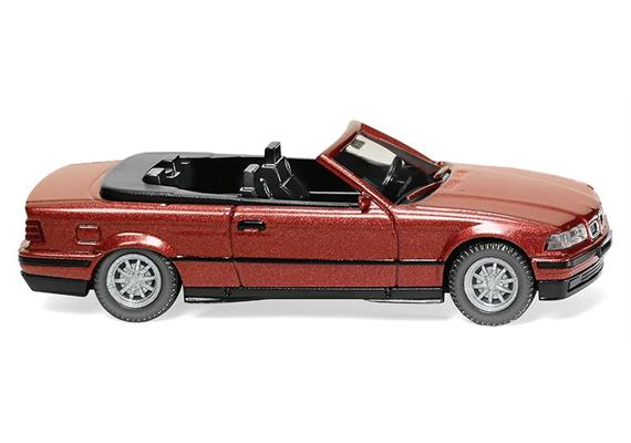 Wiking 19401 BMW 325i Cabrio - weinrot-met