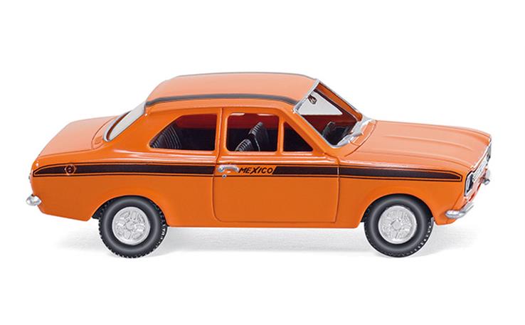 Wiking 20305 Ford Escort Mexico - orange, 1/87