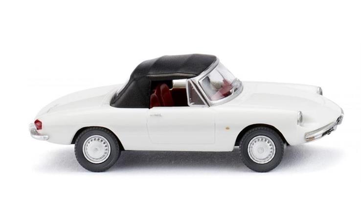 Wiking 20602 Alfa Spider - weiß H0