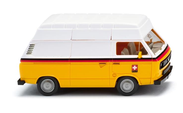 Wiking 29410 VW T3 Kastenwagen Hochdach "PTT", H0