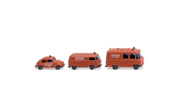 Wiking 93449 Feuerwehr - Einsatzfahrzeuge Spur N