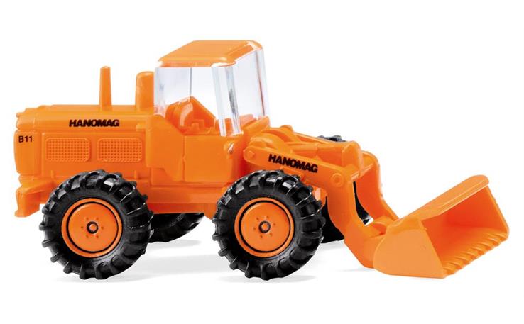 Wiking 97403 Radlader (Hanomag) – orange 1/160