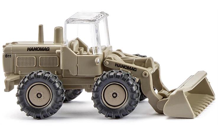 Wiking 97404 Radlader Hanomag B11 - olivgrau 1/160